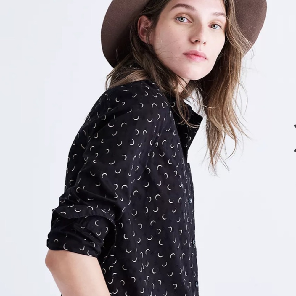 Madewell Crescent Moon 🌙 button down
